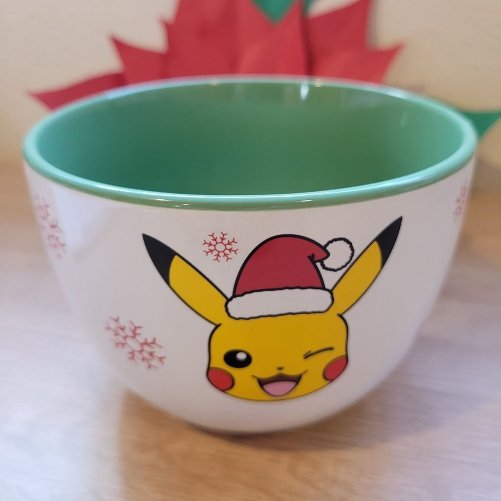 Pokemon mug / Pokemon Christmas Bowl / pokemon christmas mug/ pikachu  mug